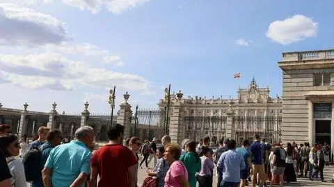 Acceso Palacio Real de Madrid