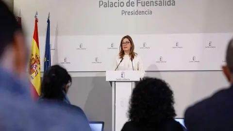 La portavoz del Ejecutivo, Esther Padilla