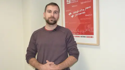 Juan Carlos del Puerto, secretario de Empleo y Pol&iacute;ticas P&uacute;blicas CCOO-CLM