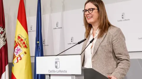 La consejera Portavoz, Esther Padilla