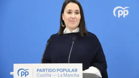 La portavoz del Partido Popular de Castilla-La Mancha, Alejandra Hern&aacute;ndez