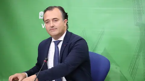 El presidente del Grupo Parlamentario Vox en las Cortes de Castilla-La Mancha, David Moren