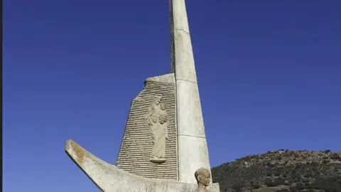 Foto del monumento en su estado actual