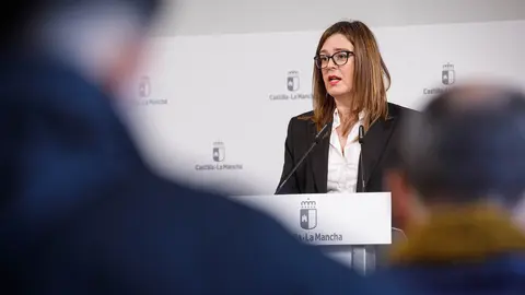 La consejera Portavoz, Esther Padilla