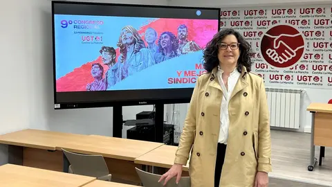 Lola Alc&oacute;nez, candidata a la Secretar&iacute;a General de UGT-CLM
