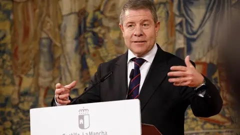 El presidente de Castilla-La Mancha, Emiliano Garc&iacute;a-Page