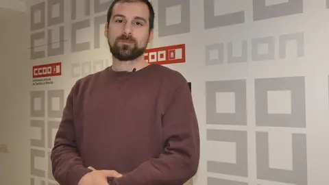 El secretario de Empleo y Pol&iacute;ticas P&uacute;blicas de CCOO CLM, Juan Carlos del Puerto