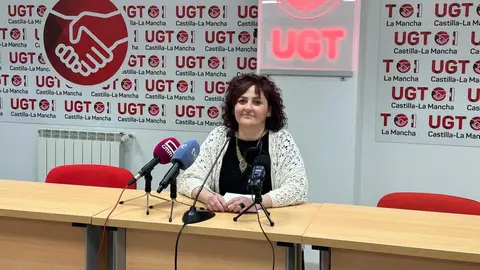 La secretaria de Empleo, Igualdad, y Pol&iacute;ticas Sociales de UGT CLM, Isabel Carrascosa