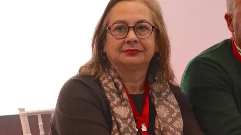 La secretaria general y portavoz del PSOE de Almad&eacute;n, Manuela Casado