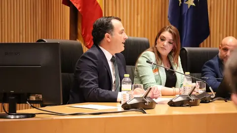 El presidente del Grupo Parlamentario Vox en las Cortes de Castilla-La Mancha y diputado regional por la provincia de Toledo, David Moreno