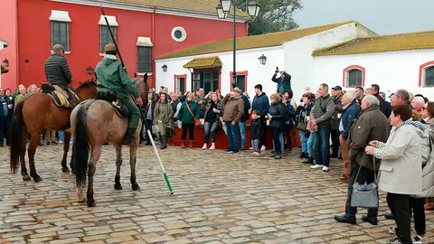 Patio principal de la ganader&iacute;a de Pablo Romero