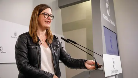 La consejera Portavoz, Esther Padilla