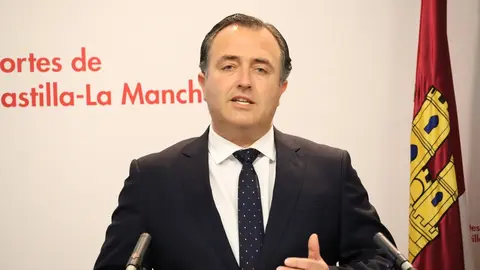 El presidente del Grupo parlamentario Vox en las Cortes de Castilla-La Mancha, David Moreno