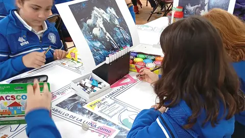 Uno de los grupos del Colegio 'Maestro &Aacute;vila y Santa Teresa'