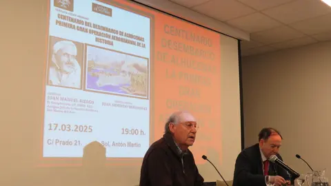 Juan Armindo Hern&aacute;ndez y Juan Manuel Riesgo