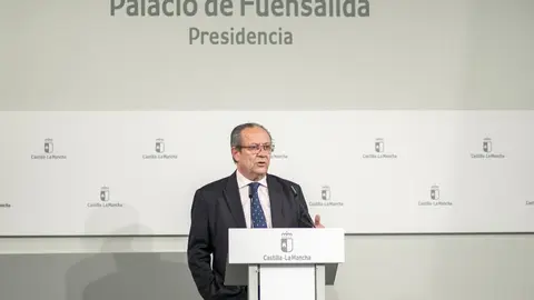 El consejero de Hacienda, Administraciones P&uacute;blicas y Transformaci&oacute;n Digital, Juan Alfonso Ruiz Molina,