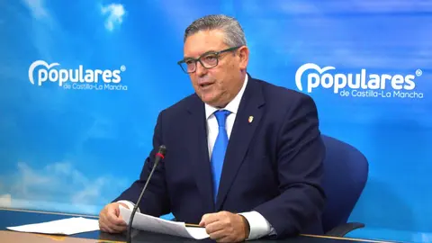 El vicepresidente de las Cortes de Castilla-La Mancha y diputado regional del Partido Popular por Ciudad Real, Santiago Lucas Torres