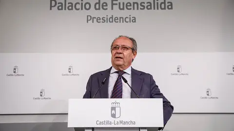 El consejero de Hacienda, Administraciones P&uacute;blicas y Transformaci&oacute;n Digital, Juan Alfonso Ruiz Molina