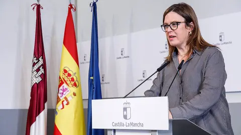 La consejera Portavoz, Esther Padilla