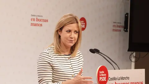 La portavoz del grupo socialista en las Cortes de Castilla-La Mancha, Ana Isabel Abeng&oacute;zar