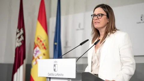 La portavoz del Ejecutivo regional, Esther Padilla