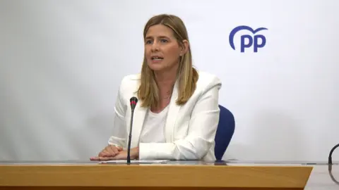 La secretaria general y portavoz parlamentaria del Partido Popular de Castilla-La Mancha, Carolina Agudo