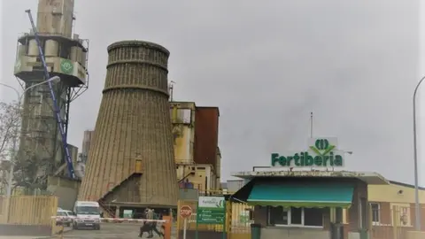 Planta de Fertiberia en Puertollano