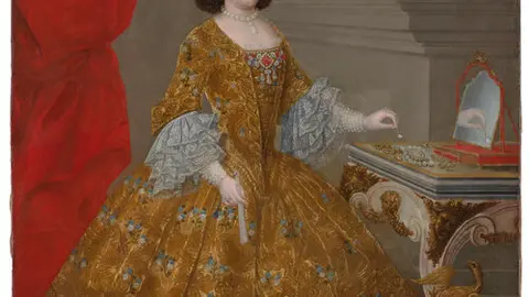 Do&ntilde;a Joaquina Nimpha de Carvajal y Vargas, condesa del Puerto. Pedro Jos&eacute; D&iacute;az. Museo Nacional del Prado .Dep&oacute;sito de la Colecci&oacute;n Fundaci&oacute;n Don &Aacute;lvaro de Baz&aacute;n, Madrid