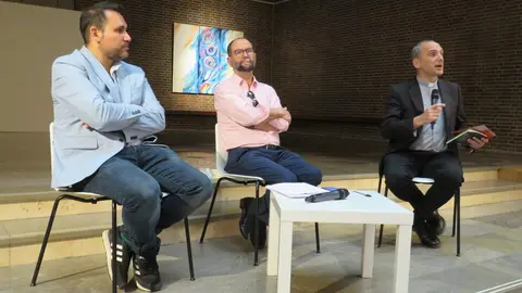 Pablo Moreno, Juan Orellana y Josetxu Vera