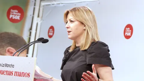 La portavoz del grupo socialista en las Cortes de Castilla-La Mancha, Ana Isabel Abeng&oacute;zar