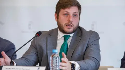 El consejero de Fomento, Nacho Hernando
