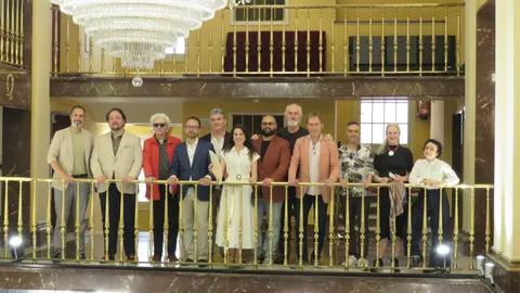 Asistentes a la rueda de prensa