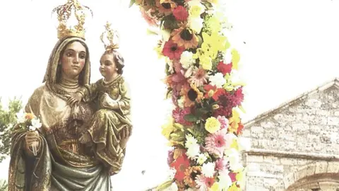 Actual virgen de Alarcos de Rausell Monta&ntilde;ana y Llorens Ferrer