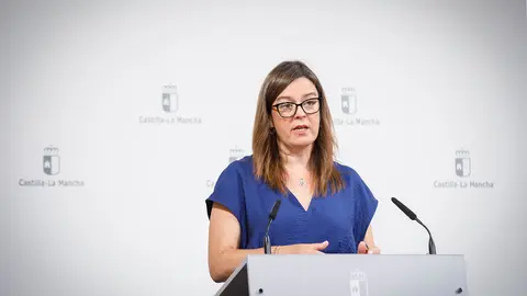 La consejera Portavoz del Ejecutivo regional, Esther Padilla