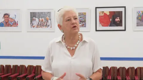 La fot&oacute;grafa Gloria Nistal