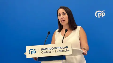 La portavoz del Partido Popular de Castilla-La Mancha, Alejandra Hern&aacute;ndez