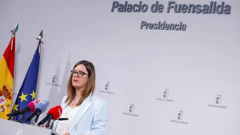 La portavoz del Ejecutivo regional, Esther Padilla