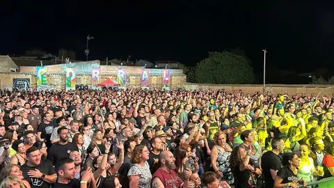 El p&uacute;blico disfruta del Choo Rock
