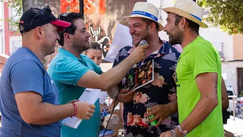 Momento del Concurso de Migas y Pe&ntilde;as de la Semana Cultural de Pozuelo de Calatrava