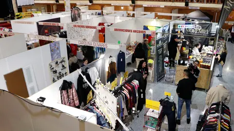 Panor&aacute;mica del Centro Cultural con los stands habilitados el pasado a&ntilde;o