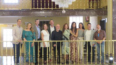 Asistentes a la rueda de prensa
