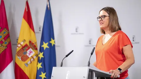 La consejera Portavoz del Ejecutivo regional, Esther Padilla
