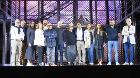 Asistentes a la rueda de prensa