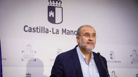 El vicepresidente primero de Castilla-La Mancha, Jos&eacute; Luis Mart&iacute;nez Guijarro