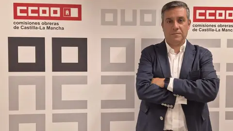 El secretario general de Comisiones Obreras Castilla &ndash; La Mancha, Javier Ortega