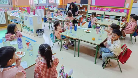 La acci&oacute;n tambi&eacute;n alcanz&oacute; al alumnado de Infantil