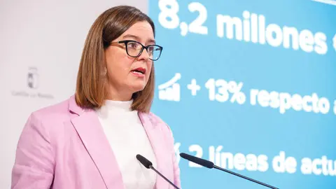 La consejera Portavoz, Esther Padilla