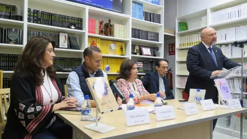Pilar de Socorro; Fernando Orea; Ana Ramos; Pablo Sierra y Basilio Rodr&iacute;guez Ca&ntilde;ada