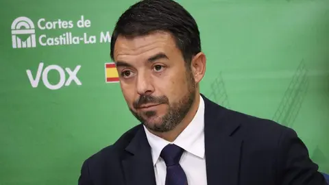 El portavoz del Grupo Parlamentario Vox, Iv&aacute;n S&aacute;nchez