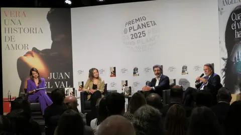 Esther Vaquero, &Aacute;ngela Banzas, Juan del Val y Jos&eacute; Creuheras